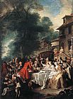 A Hunting Meal by Jean Francois de Troy